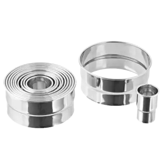 Udstikkersæt, glatte, 12 stk. - 