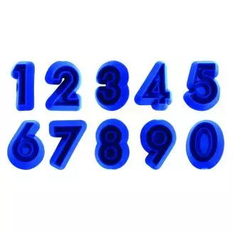Numerals - Set of 10 - Udstikkere