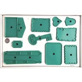 Udstikker, festlige rammer, 22 stk. JEM - Udstikkere