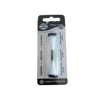 Plain Stamen Medium - Black - Dekorationsværktøj