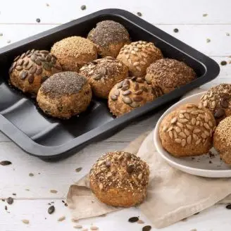 Brødform, Hvedeknopper/rundstykker.* - Brødforme