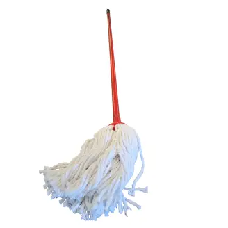 Skaft metal 130 cm. Italiensk gevind. Dobbelt plast. - 