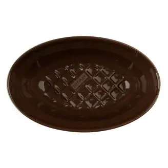 Br&oslash;dform oval 26 x 16 x 9 cm. Emalje - 