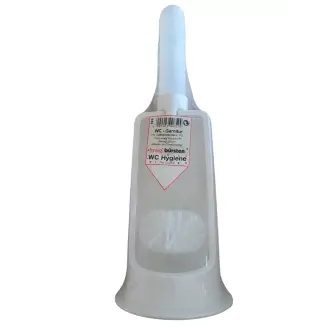 Toiletbørste med dispenser /  holder. "Duo - matic" - Rengøringsudstyr