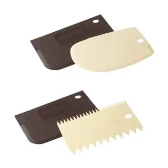 Dejskrabere, 2 stk. - Bageudstyr