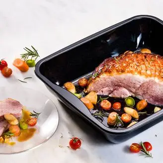 Bradepande, 40x34x8 cm. Diamant emalje - 