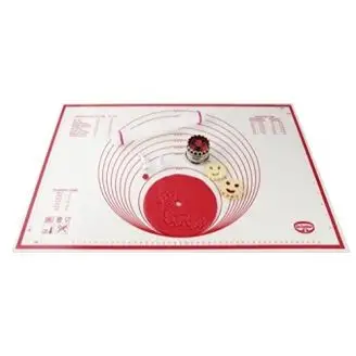 Bagemåtte, 60x40 cm. silikone - Bagemåtter